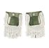 Chanel Crochet Fingerless Driving Gloves, front view